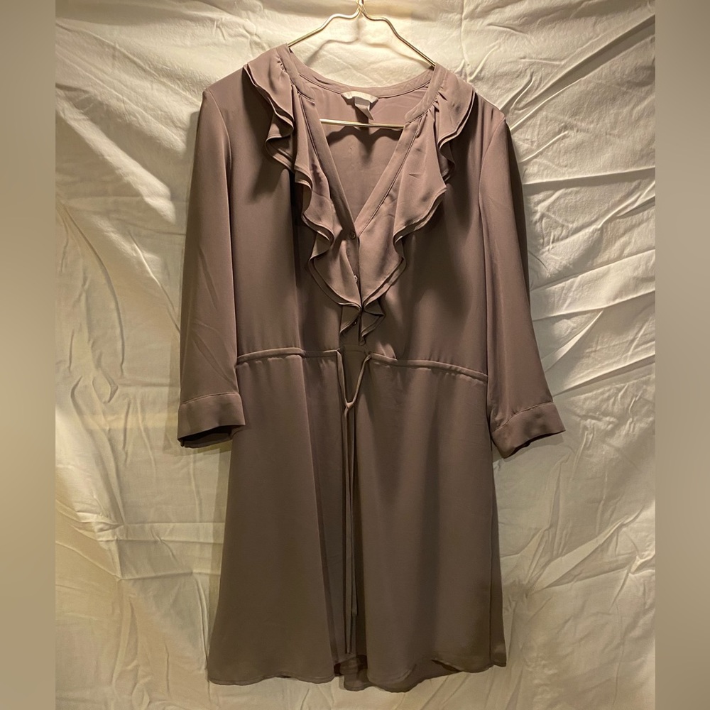 H&M gray dress, size 14